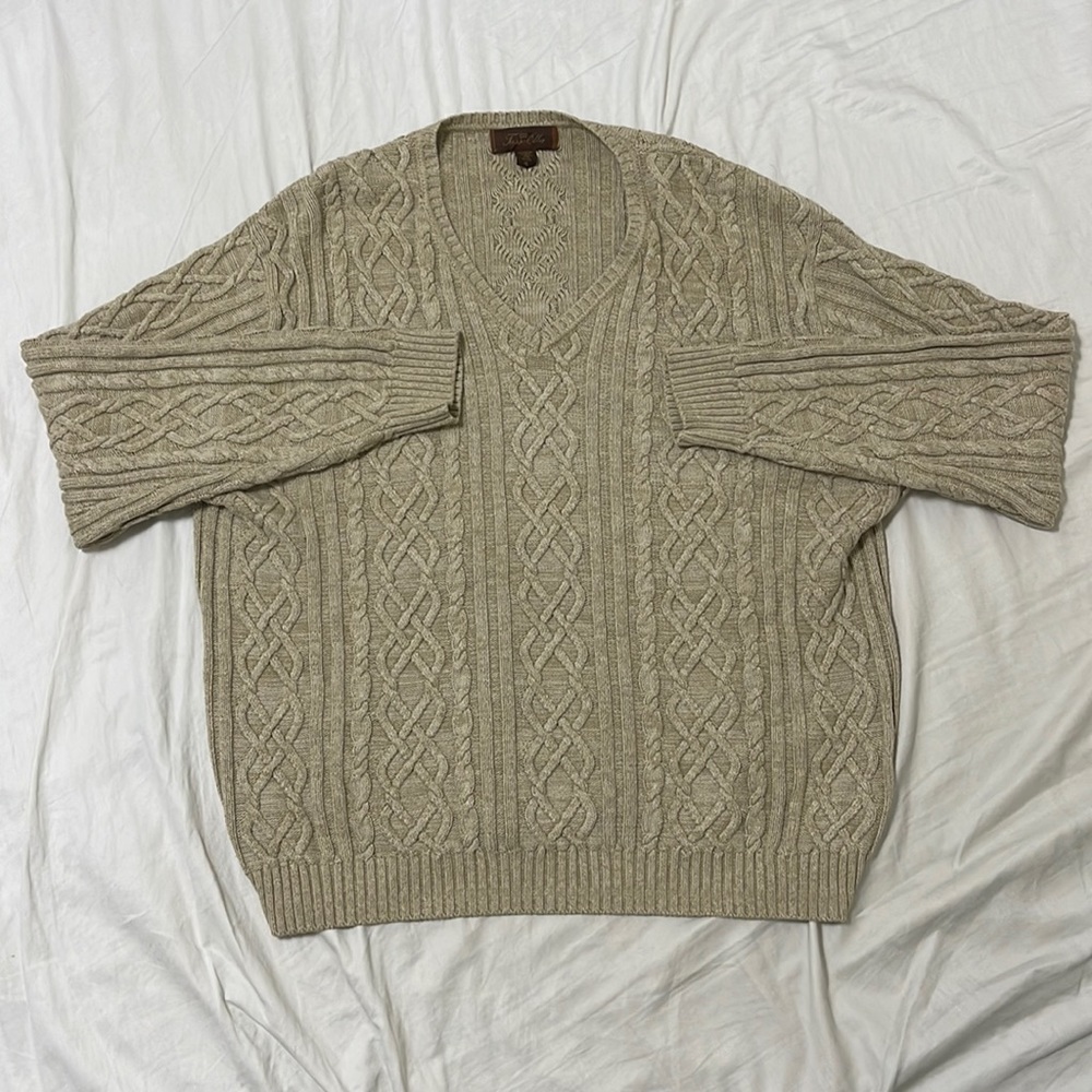 Tasso Elba Knit Sweater Extra Large